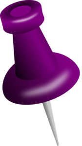 Purple Tack Clip Art At Clker Com   Vector Clip Art Online Royalty