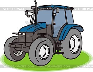 Tractor   Vector Image