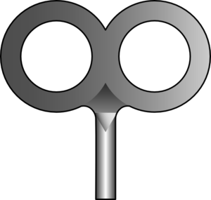 Windup Key Clip Art   Vector Clip Art Online Royalty Free   Public