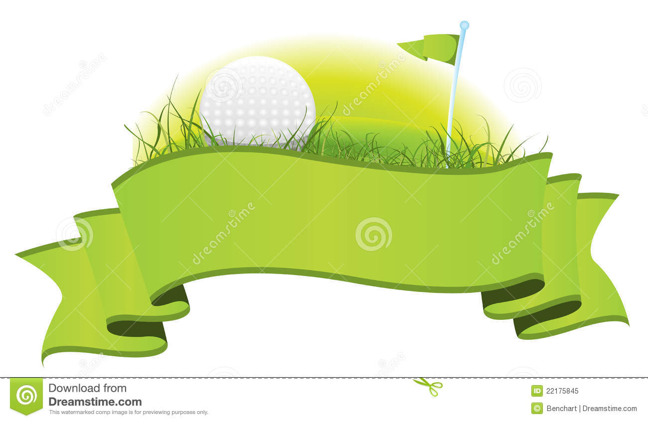 Golf Banner Royalty Free Stock Photo   Image  22175845
