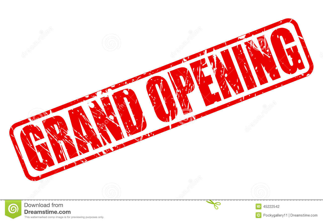 Grand Opening Red Stamp Text Stock Vector   Image  45222542