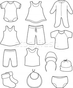 Pages On Pinterest   Winter Clothes Coloring Pages And Babies Clothes