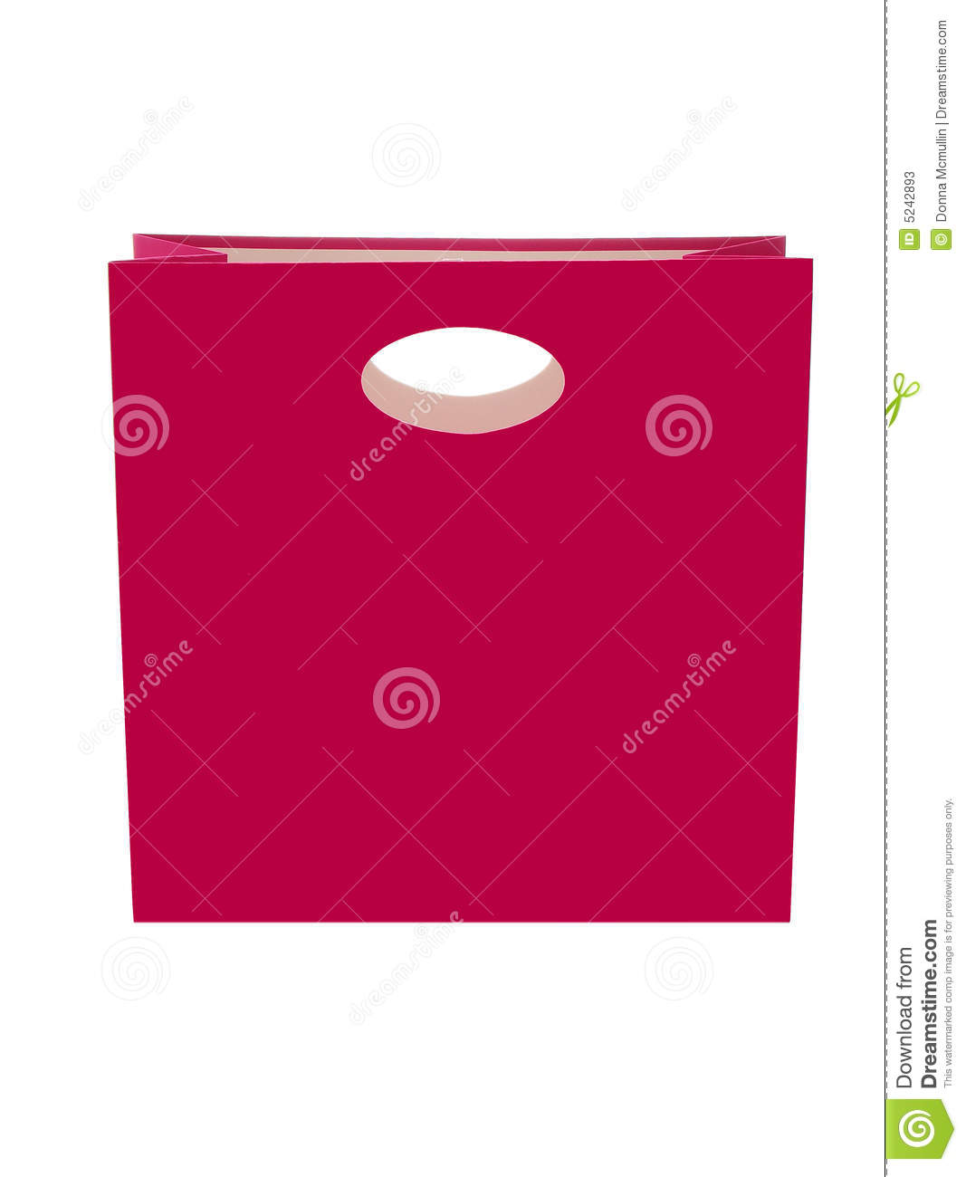 Pink Gift Bag Stock Photos   Image  5242893
