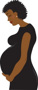African American Woman Breastfeeding Her Baby Clip Art Image   Filmvz