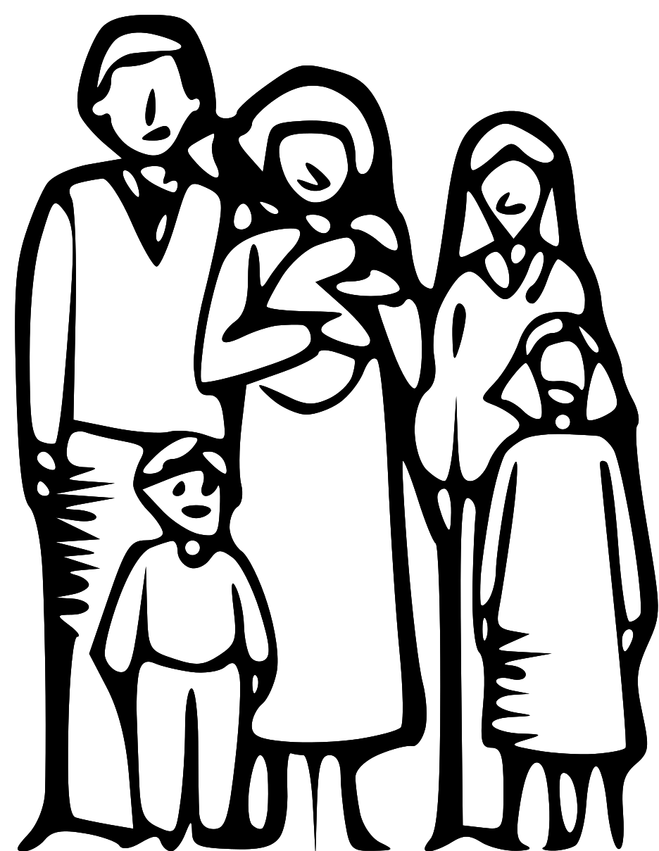 Family Clipart Black And White   Clipart Panda   Free Clipart Images