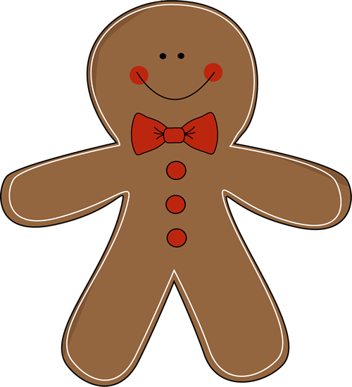Man Wearing A Bow Tie Clip Art   Gingerbread Man Wearing A Bow Tie