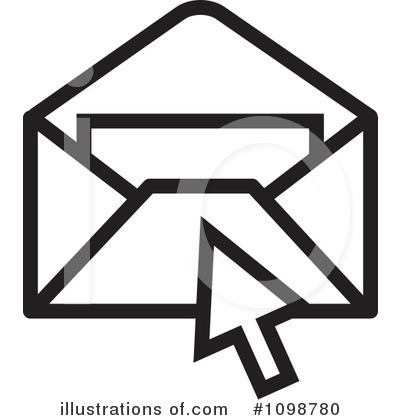 Royalty Free  Rf  Email Clipart Illustration By Lal Perera   Stock