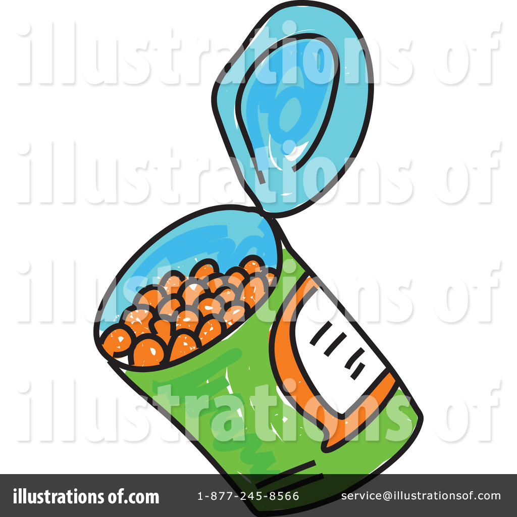 Canned Beans Clip Art More Clip Art Illustrations Of