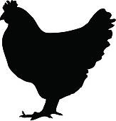 Chicken Clipart Black And White   Clipart Panda   Free Clipart Images