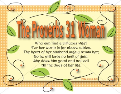 Proverbs 31 Woman Graphic