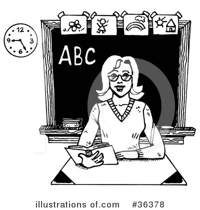 Teacher Clipart  36378   Illustration By Loopyland