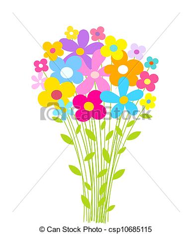 Clip Art Of Flower Bouquets Clipart