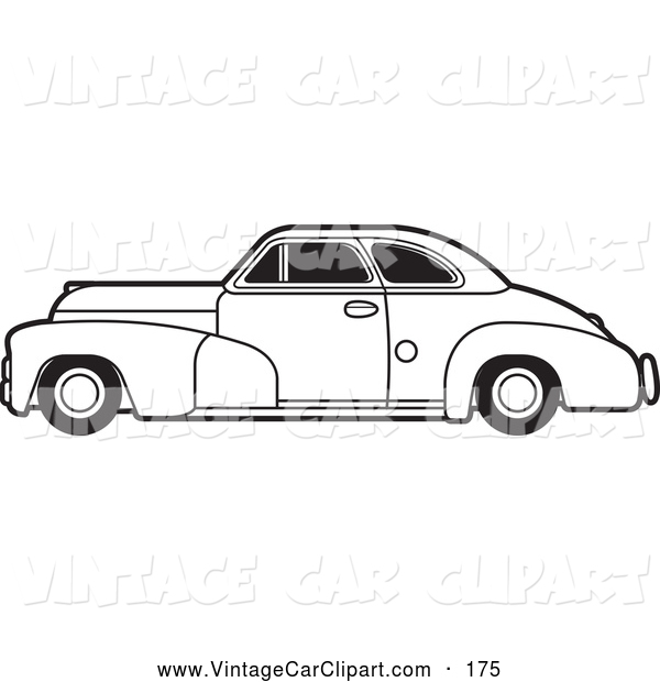 Old Car Clip Art Black And White