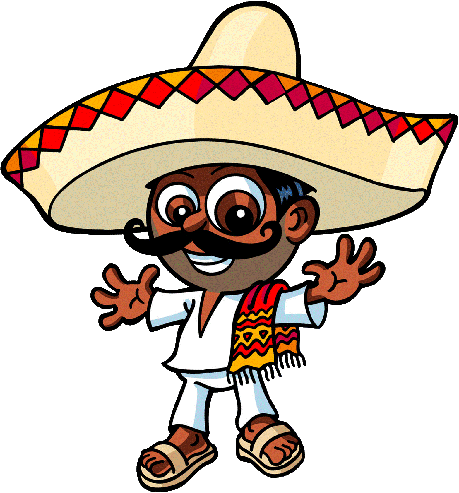 13 Cartoon Mexican People Free Cliparts That You Can Download To You