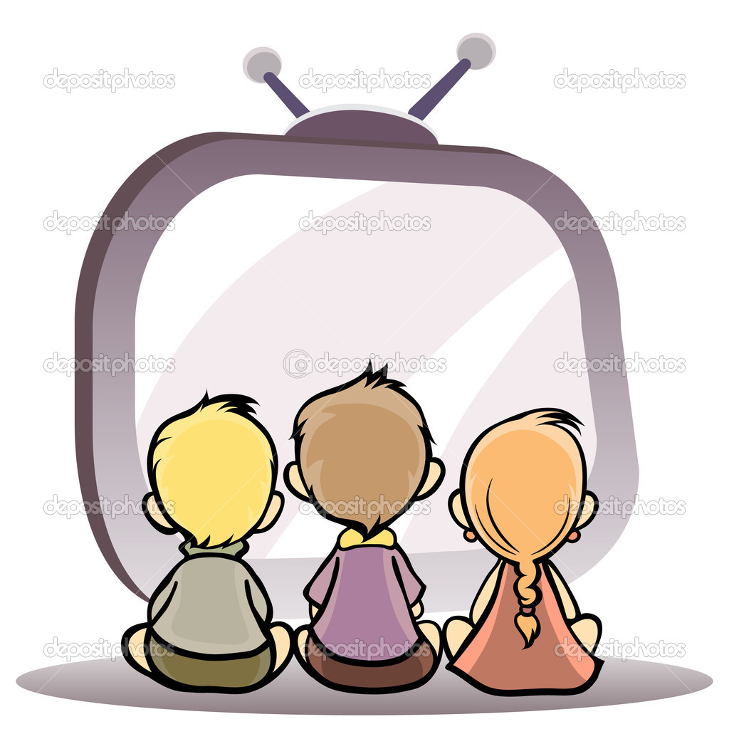 Family Watching Tv Clipart Watching Movies Clipart