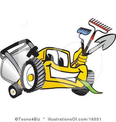 Lawn Mower Clipart Black And White   Clipart Panda   Free Clipart