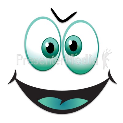 Silly Happy Face   Presentation Clipart   Great Clipart For