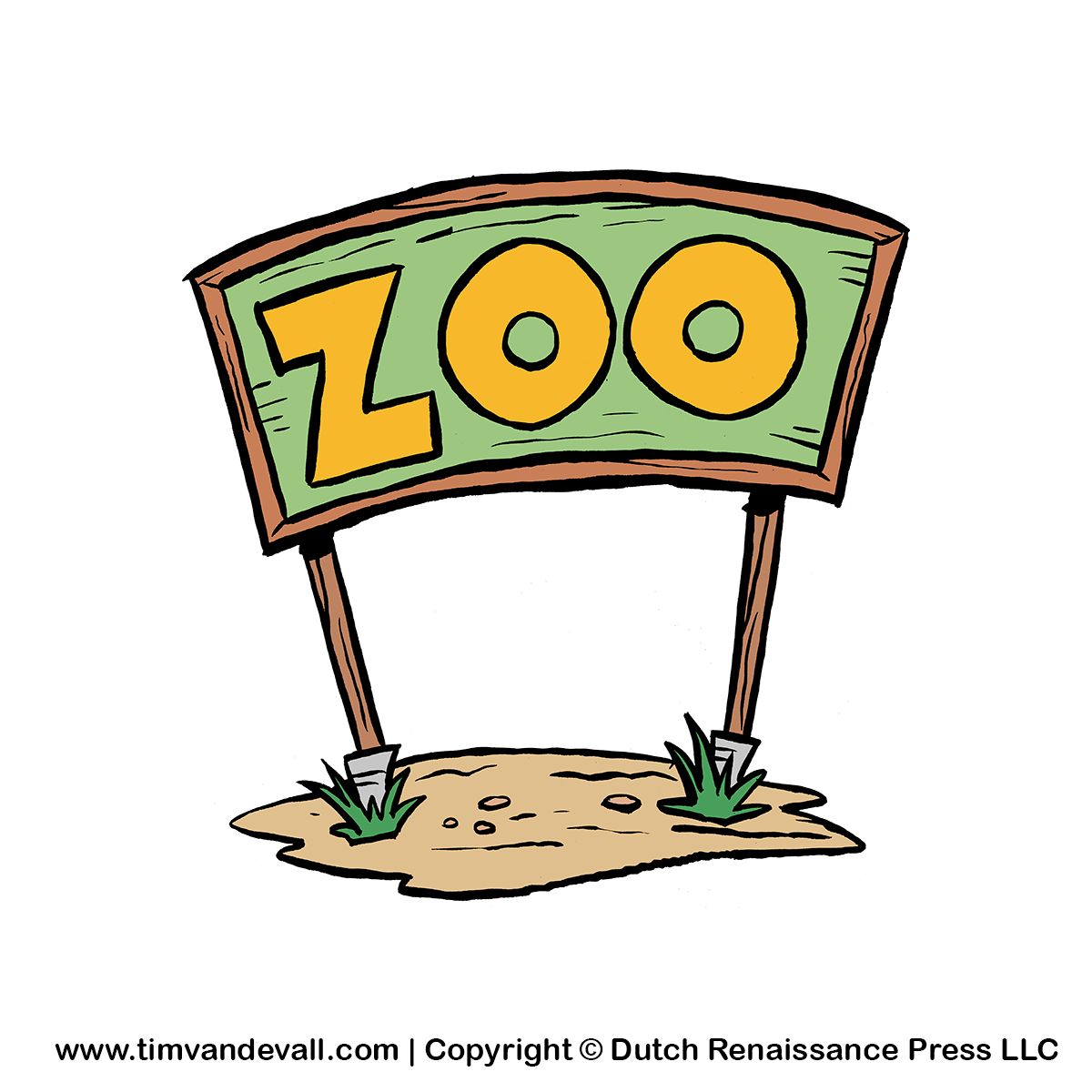 Zoo Sign Clipart   Free Clip Art For Kids