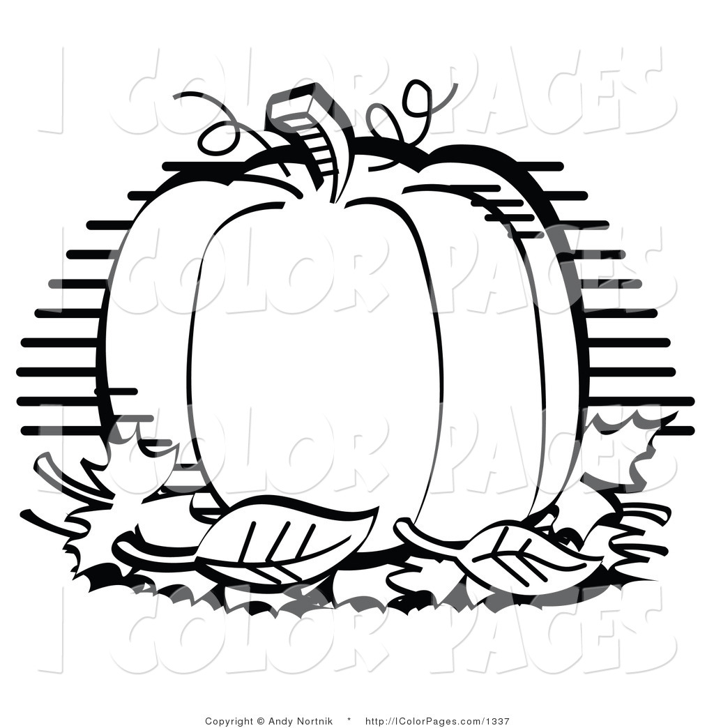 Clipart Black And White Vector Coloring Page Of A Black And White