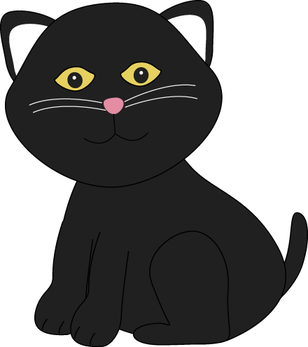 Halloween Cat Clipart Black And White   Clipart Panda   Free Clipart