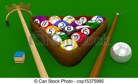 Pool 3d Game   All    Csp15375995   Search Vector Clipart Drawings