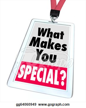 You Special Badge Unique Different Person  Clipart Drawing Gg64060949