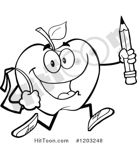 Elementary Math Black And White Clip Art Line Drawing Clipart