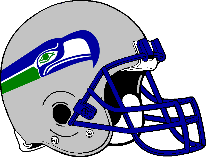 Seattle Seahawks Helmet 1983 2001 By Chenglor55 On Deviantart