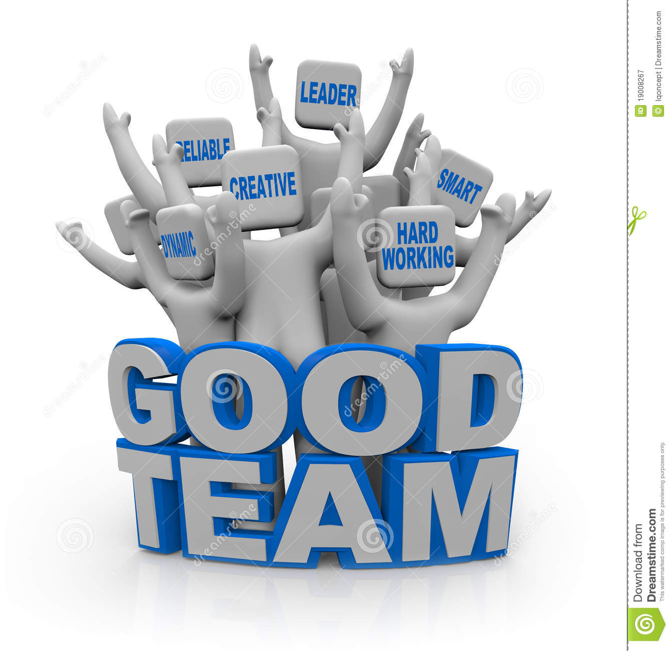 Good Team   People With Teamwork Qualities