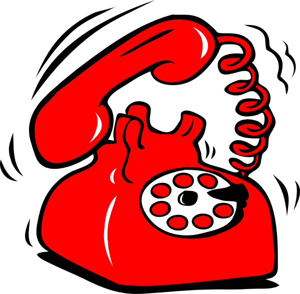 Red Phone Clip Art At Clker Com   Vector Clip Art Online Royalty Free