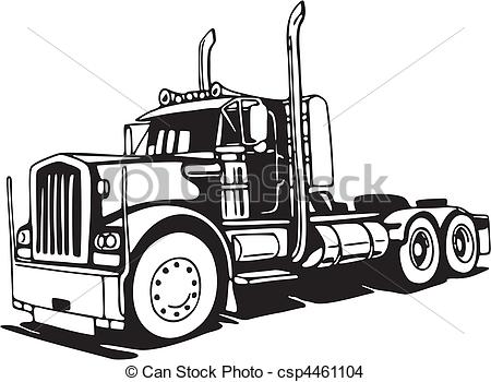 Truck Csp4461104   Search Clip Art Illustration Drawings And Clipart