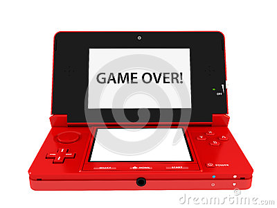 Nintendo 3ds Red Game Console