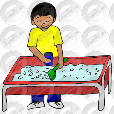 Picture For Classroom   Therapy Use   Great Sensory Table Clipart