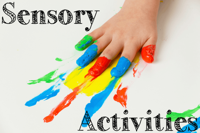Sensory Activities For Kids   From Abcs To Acts